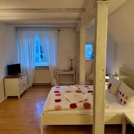 招待所 Gutshaus Krimvitz Kleines Doppelzimmer Im Obergeschoss Inklusive Fruehstueck 普特布斯